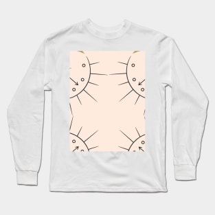 Abstract boho pattern Long Sleeve T-Shirt